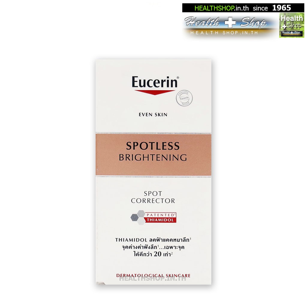 Eucerin SPOTLESS BRIGHTENING THIAMIDOL SPOT CORRECTOR 5 ML คอร์เรคเตอร์แต้มลดเลือนจุดด่างดำฝังลึก