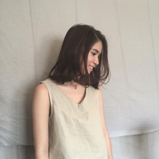 Linen crop top