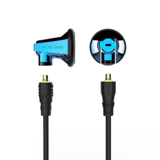 SENFER PT15 graphene unit flat headset transferable cable with wheat heavy DIY earphone music universal PT25 DT6 DT8 IE80 IM2