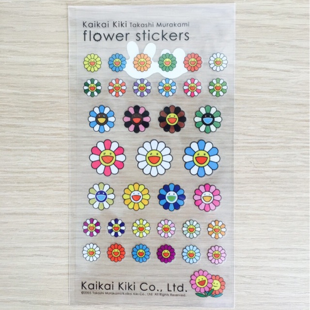 สติ๊กเกอร์ Takashi Murakami - Flower Stickers