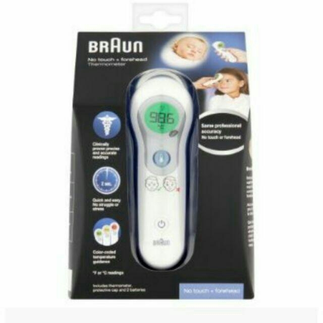 ปรอทวัดไข้ทางหน้าผาก #1 USA Braun No Touch + Forehead Thermometer : ปรอทวัดไข้ BRAUN