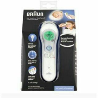 ปรอทวัดไข้ทางหน้าผาก #1 USA Braun No Touch + Forehead Thermometer : ปรอทวัดไข้ BRAUN