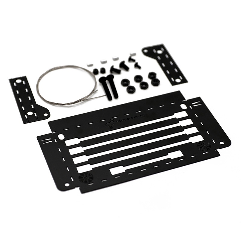 แผ ่ นกล ่ องเครื ่ องมือโลหะแผ ่ นพับได ้ สําหรับ TRAXXAS TRX4 ใหม ่ FORD BRONCO TRX-4 PART