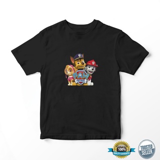 [S-5XL] Gdf21a3 เสื้อยืด ผ้าฝ้าย พิมพ์ลาย PAW PATROL คลาสสิก คุณภาพสูง สําหรับผู้ชาย UY32ER18713