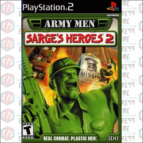 PS2: Army Men Sarge's Heroes 2 (U) [DVD] รหัส 1433