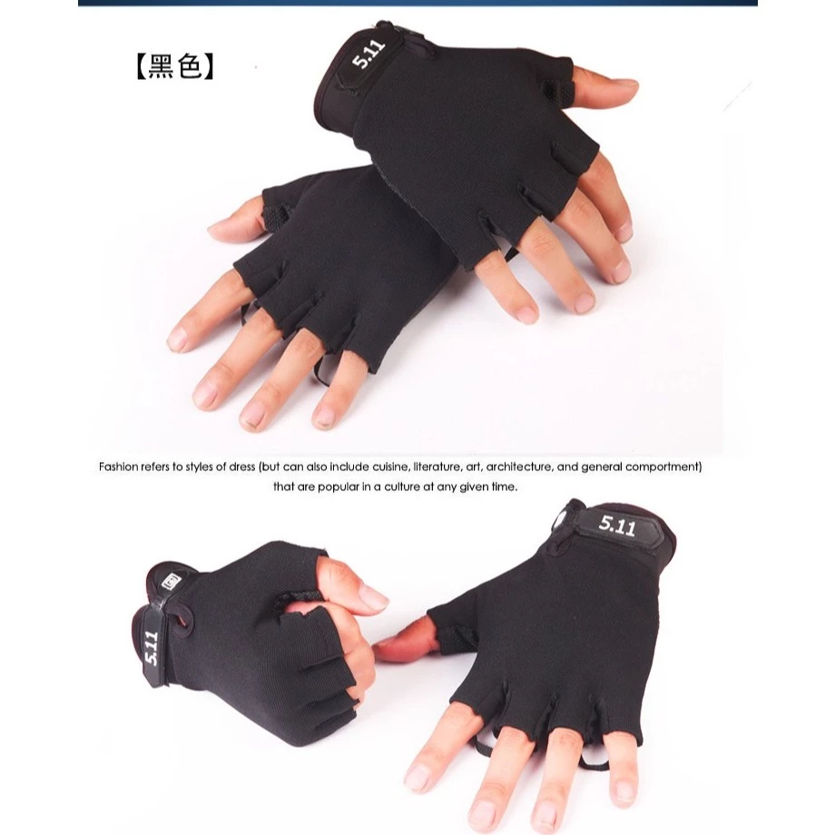 ถุงมือขับมอเตอร์ไซค์/จักรยาน มีซิลิโคนกันลื่น thumbnail 5