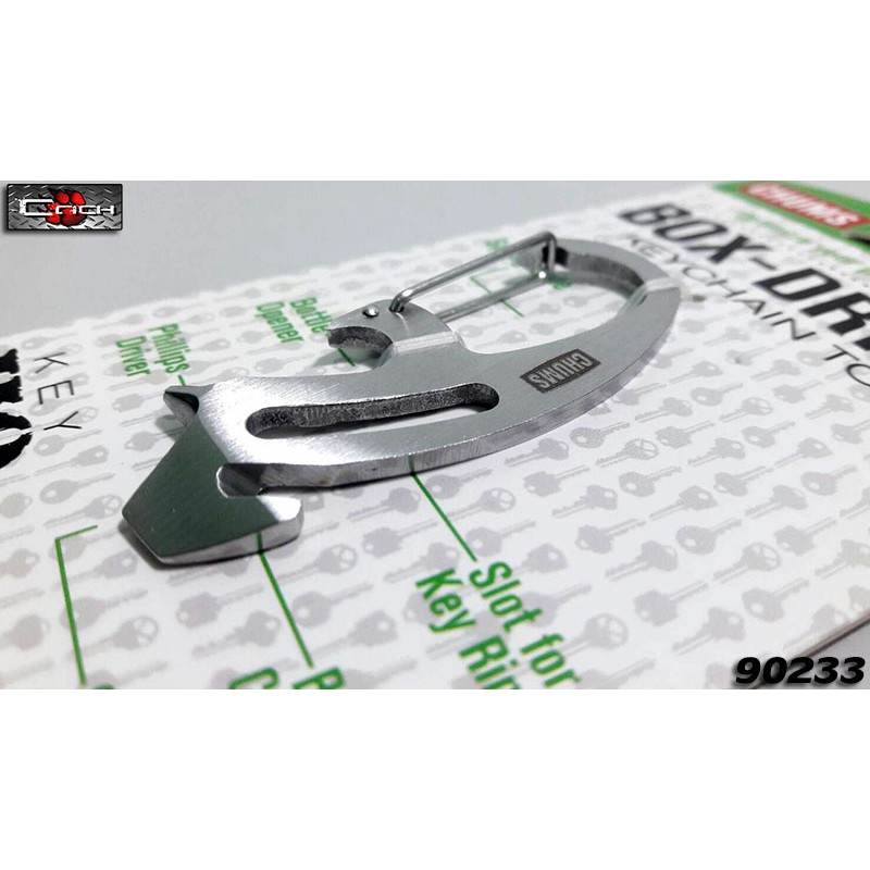 พวงกุญแจ Chums รุ่น Box-Driver Keychain Tool สแตนเลสทั้งชิ้น แบรนด์จาก ...