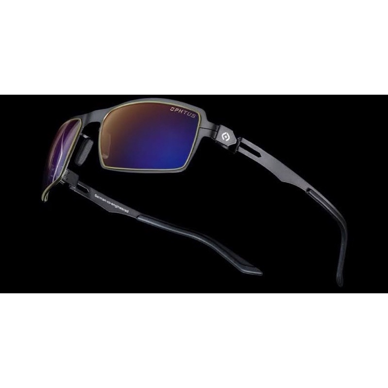 Ophtus แว่นกรองแสงสำหรับเกมเมอร์ รุ่น Nighthawk เลนส์ RetinaX Amber