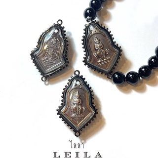 Leila Amulets ท้าวเวสสุวรรณ วัดจุฬามณี รุ่น ลาภผลพูนทวี มีตลอดกาล ปี 63 พิมพ์เล็ก (พร้อมกำไลหินฟรีตามรูป)