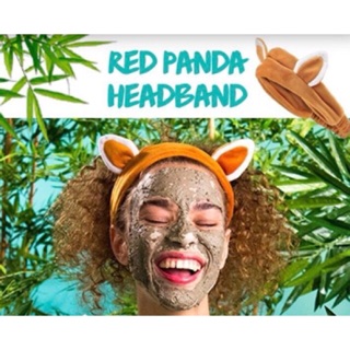 The body shop Red panda haeadband