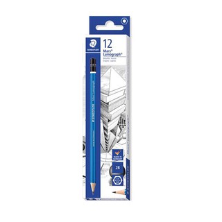 STAEDTLER ดินสอไม้ สเต็ดเล่อร์ LUMOGRAPH (12 แท่ง)