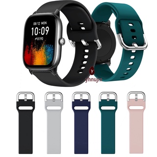 amazfit gts 4 gts4 สายนาฬิกาข้อมือสมาร์ทวอทช์ ซิลิโคนนิ่ม สีสันสดใส สําหรับ Amazfit Gts 4 Mini GTS2 Gts 3 Gts 2E Huami Amazfit Gts