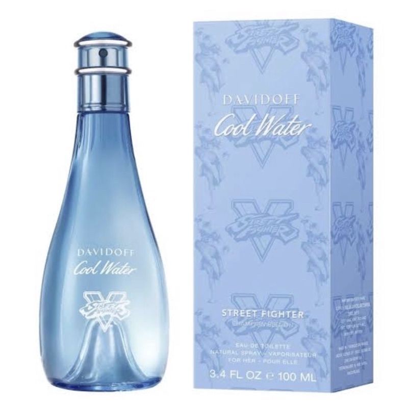 Davidoff Cool Water For Women Street Fighter EDT 100 Ml