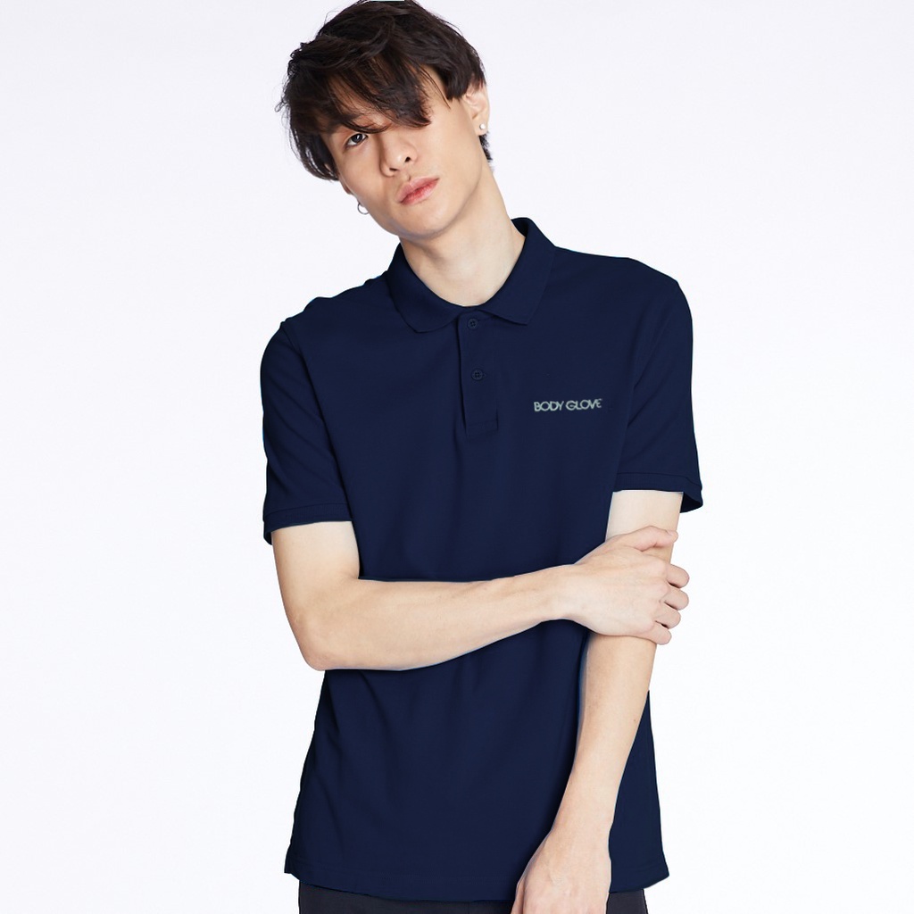 BODY GLOVE Men's CLASSIC POLO เสื้อโปโล ผู้ชาย สีกรมท่า-32