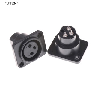 [[UTZN]] แจ็คตัวเมีย XLR 3 Pin 3 ขา 2 ชิ้น [ขายดี