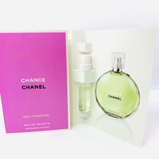 น้ำหอม ชาแนล Chanel CHANEL CHANCE EAU FRAICHE EDT ขนาดทดลอง 1.5 มล. ของแท้