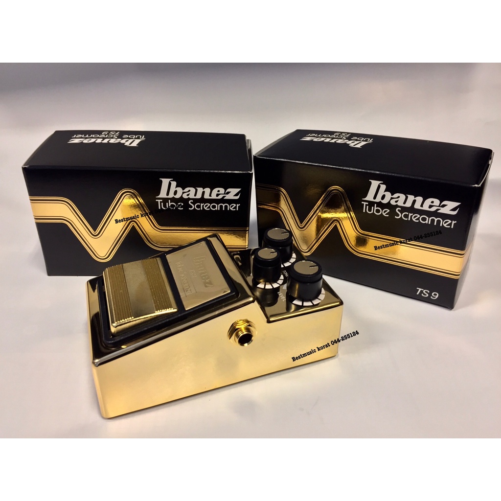 IBANEZ TS-9 Tube Screamer Gold Limited Edition