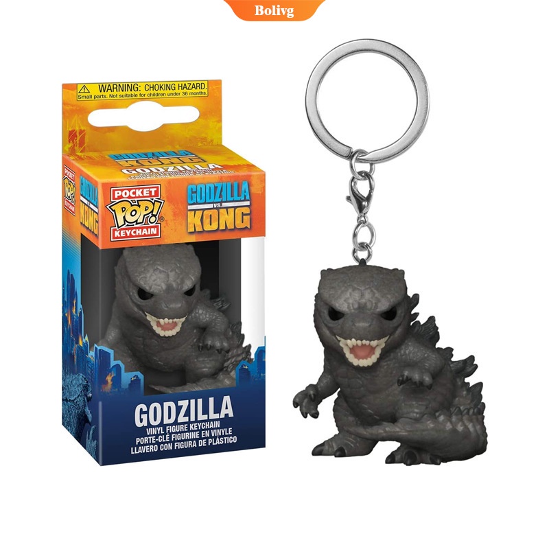 Funko Pop! พวงกุญแจตุ๊กตาฟิกเกอร์ Godzilla Vs Kong Godzilla 2นิ้ว | Bolive |