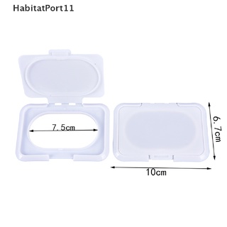 Habitatport ฝากล่องทิชชู่เปียก ใช้ซ้ําได้ 10 ชิ้น