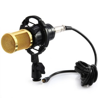 ไมโครโฟนอัดเสียง ไมค์ คอนเดนเซอร์ CONDENSER MICROPHONE ไมโครโฟนบันทึกเสียงสตูดิโอ