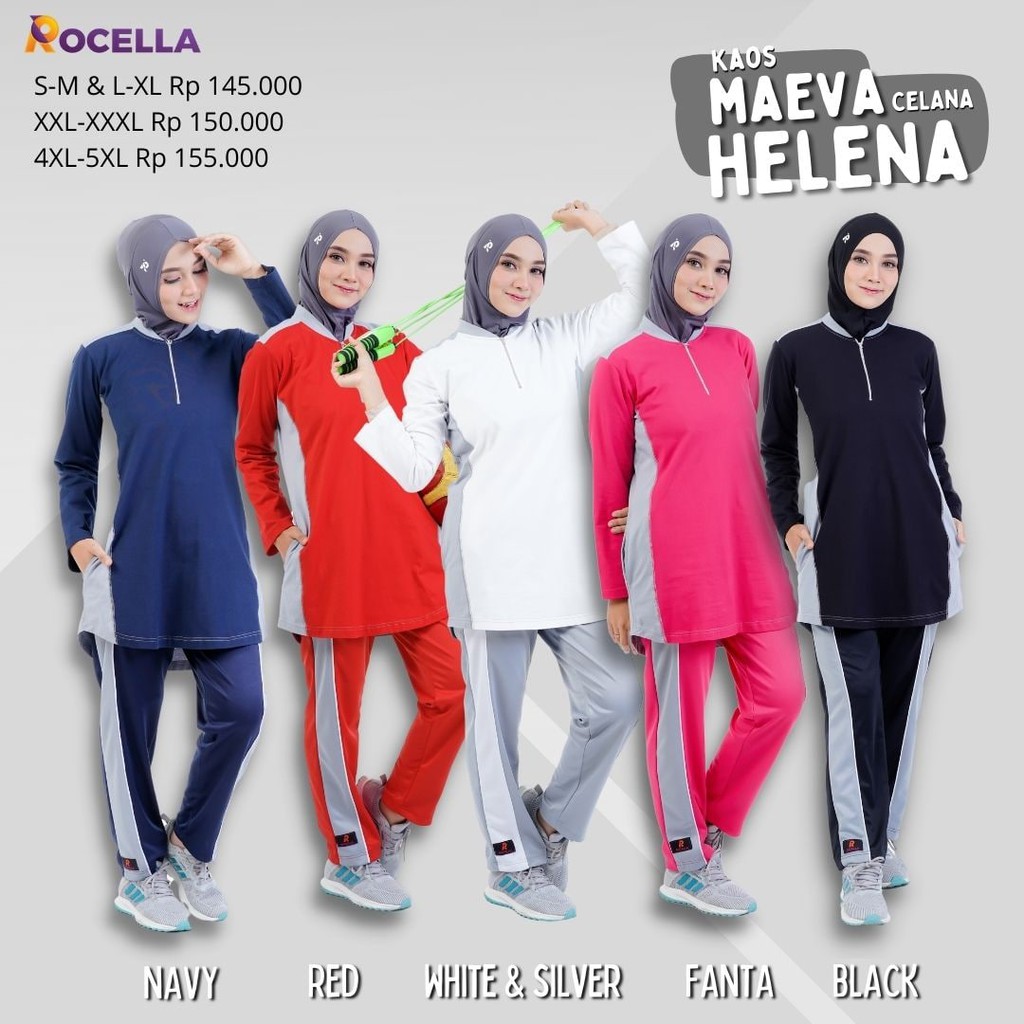 เสื้อยืด Rocella Maeva และกางเกง Helena ร่วมสมัย