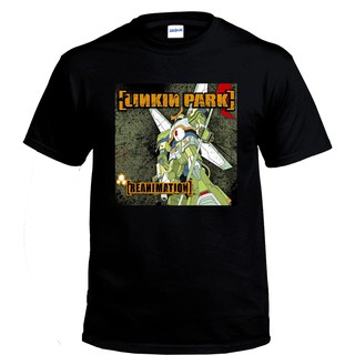 Tee - LINKINPARKBANDเสื้อยืดผ้าฝ้าย100%GILDANUNISEXพิมพ์กราฟิก