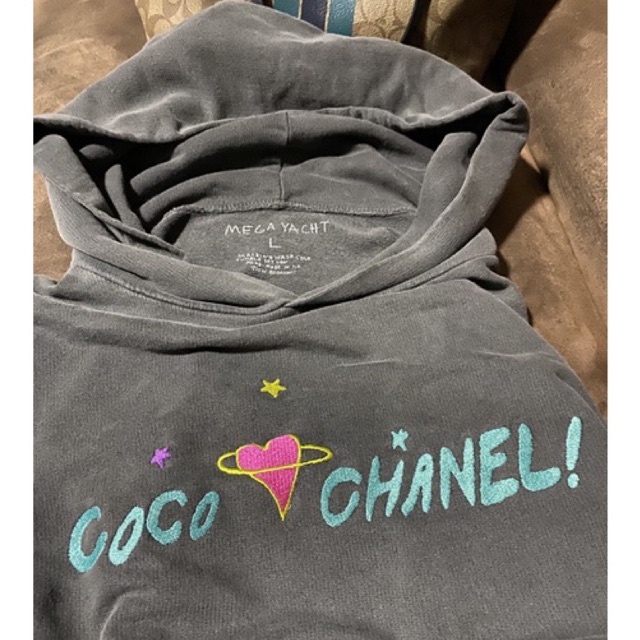 Mega yacht 💗⚡️Hoodie Coco Chanel🦋💫 [Size L] พร้อมส่ง