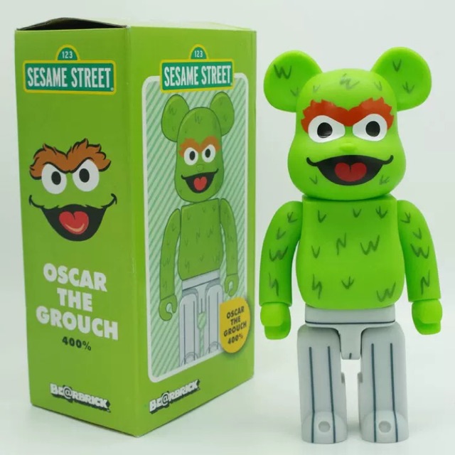 73%OFF!】 bearbrick Sesame Street oscar 400% asakusa.sub.jp