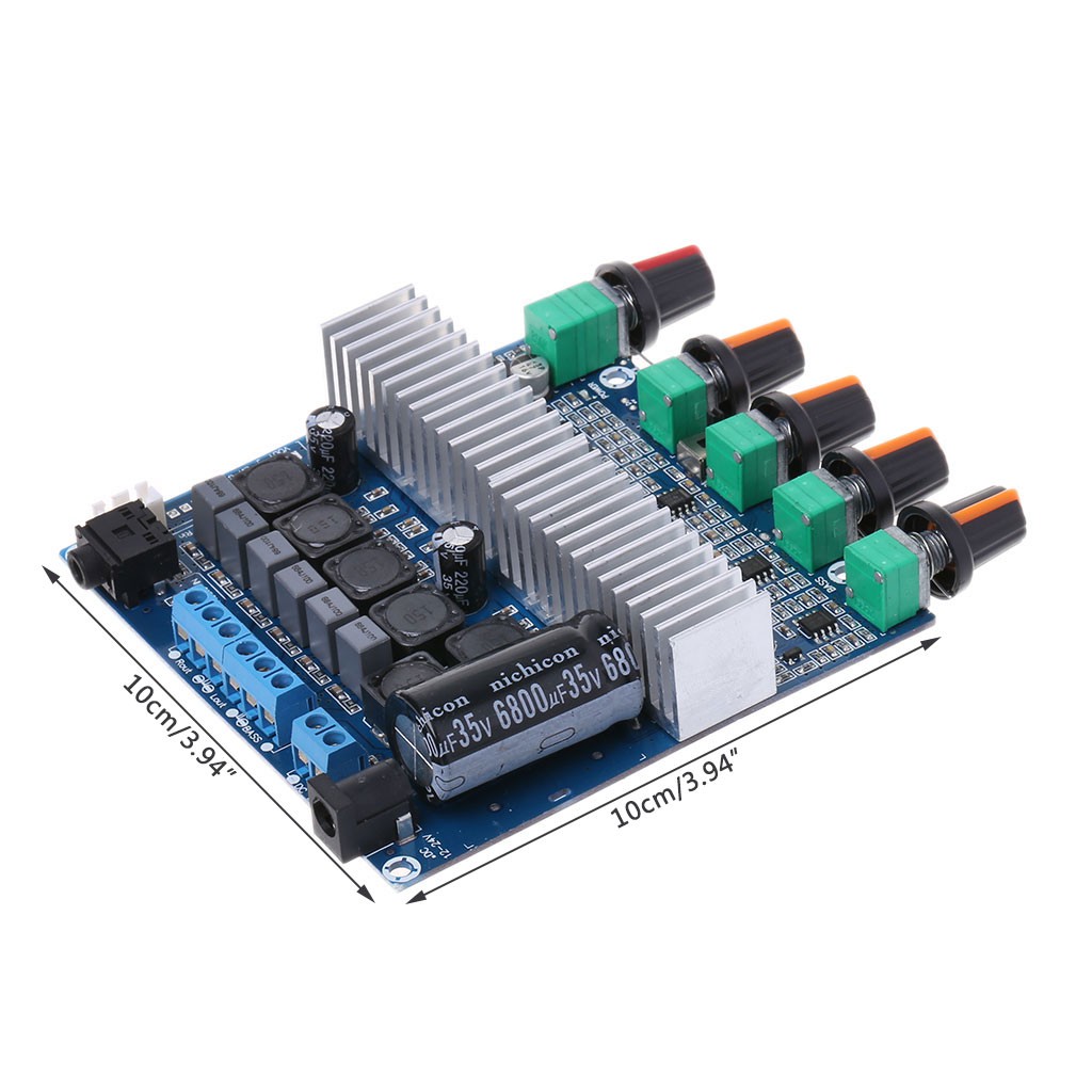 kool 50W+50W+100W Amplifier Board 2.1 High Power HIFI Digital Bass