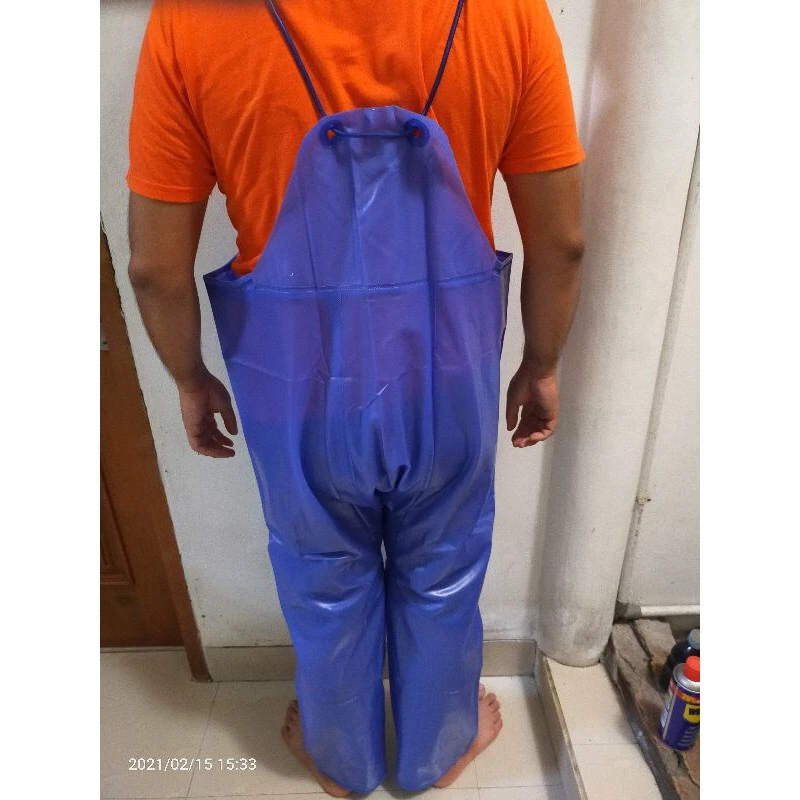 WHALE CAP เสื้อกันฝนแบบเสื้อและกางเกง รุ่น STRAP RUBBER WAIST thumbnail 3