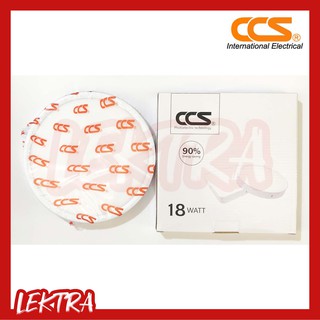 CCS โคมติดลอย ดาวไลท์ ดาวน์ไลท์ ติดลอย LED 18W Daylight / Warmwhite แสงขาว แสงเหลือง