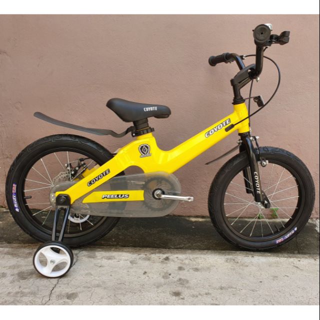 รถจักรยานเด็ก ขนาด 12" Coyote peelus จักรยานอลูมิเนียม​ อย่างดี