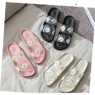 รองเท้าแฟชั่น ยางนิ่มมาก พร้อมส่งจ้า ดอกDaisy