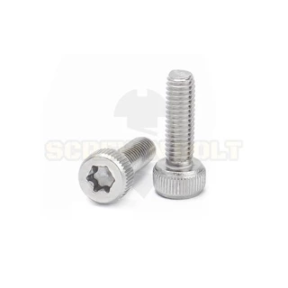น็อต สกรู หัวจม ช่องขัน ดาว ท็อกซ์ สแตนเลส 304 เกลียวมิล M2 M2.5 M3 M4 M5 / Torx Socket Head Cap