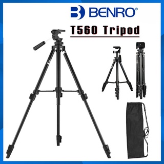 BENRO T560 TRIPOD ขาตั้งกล้อง อะลูมิเนียม วัสดุแข็งแรง