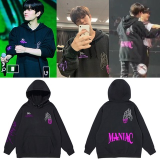 Pre เสื้อฮู้ด StrayKids North American คอนเสิร์ต MANIAC