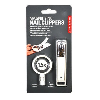 Kikkerland Magnifying Nail Clipper - กรรไกรตัดเล็บพร้อมแว่นขยาย