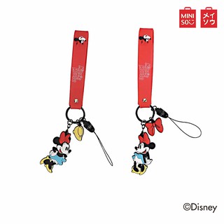 MINISO ที่ห้อยกระเป๋า โทรศัพท์มือถือ Mickey Mouse Family Collection