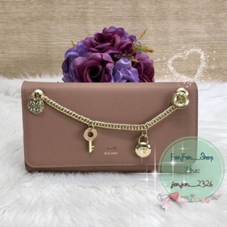 New in LYN Praline Wallet On Chain #สินค้าเข้าใหม่ กระเป๋าสตางค์และสะพายข้างได้ในตัวค่ะแท้💯💯 Outlet