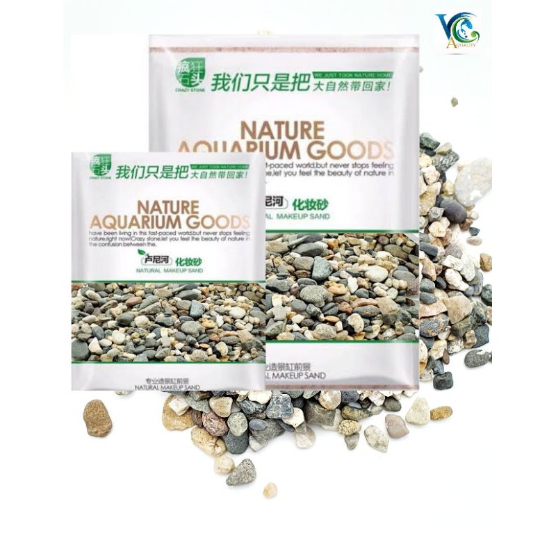 CRAZY STONE-NATURAL SAND (ทรายตกแต่งตู้ไม้น้ำ)