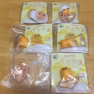 Gudetama เกาะแก้วครบset 6ชิ้น