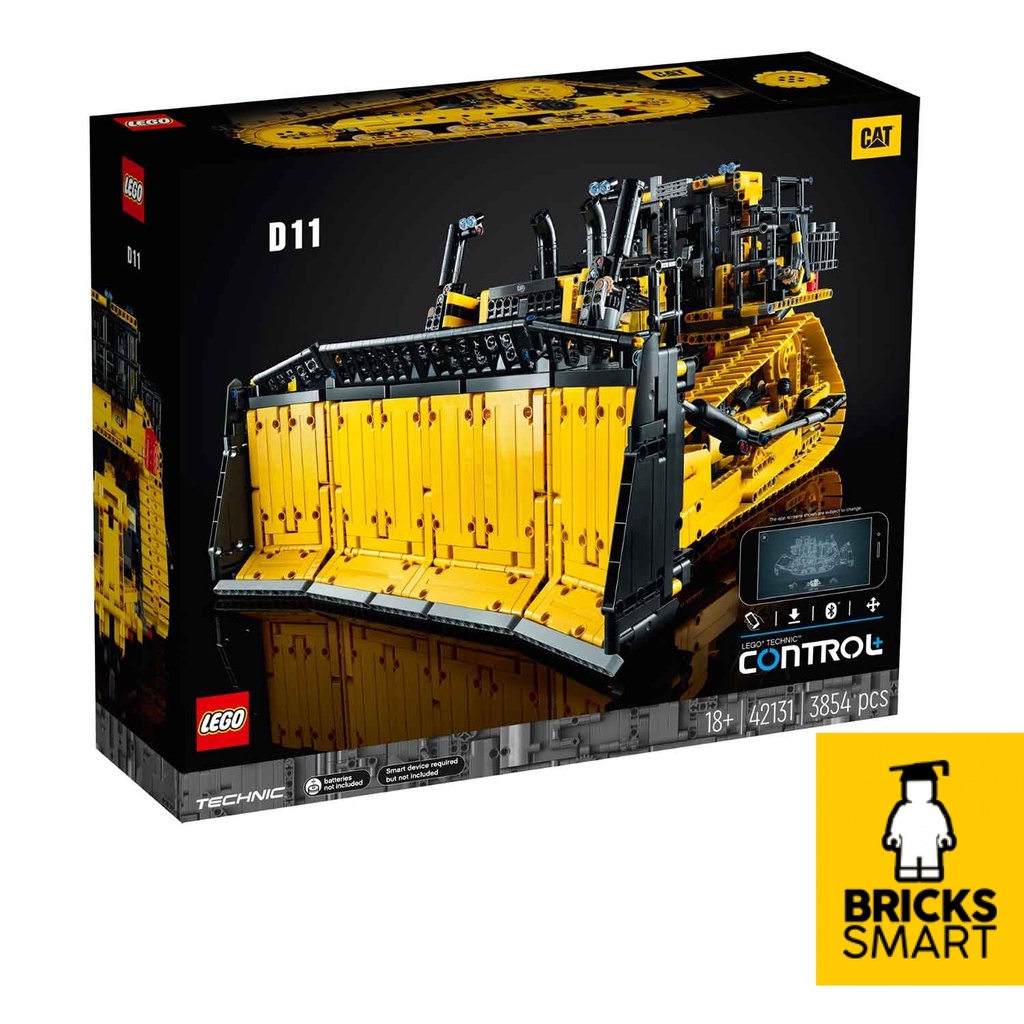 42131 LEGO Technic App-Controlled Cat D11T Bulldozer (3854 ชิ้น)
