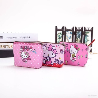 Ht3 Hellokitty 2020 ใหม่ กระเป๋าใส่เหรียญ หนัง PU ลายการ์ตูนน่ารัก สําหรับเด็ก TH3