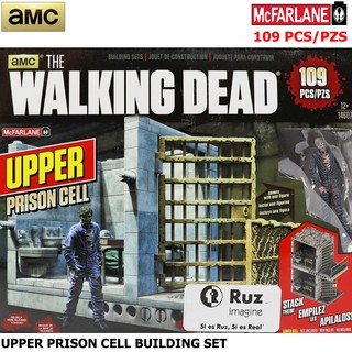 Model Figma งานแท้ Original Figure The Walking Dead TV Series เดอะวอล์กกิงเดด Upper Prison Cell Building Set ห้องขัง