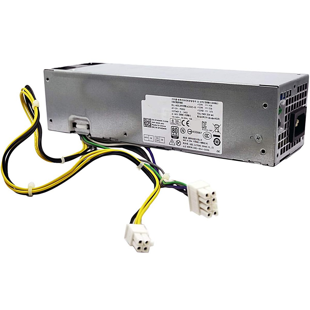 Dell Optiplex 3020 7020 9020 SFF POWER SUPPLY PSU 255W 03XRJ0 0V9MVK 0NT1XP DPS-255LBA HK355-82FP PS