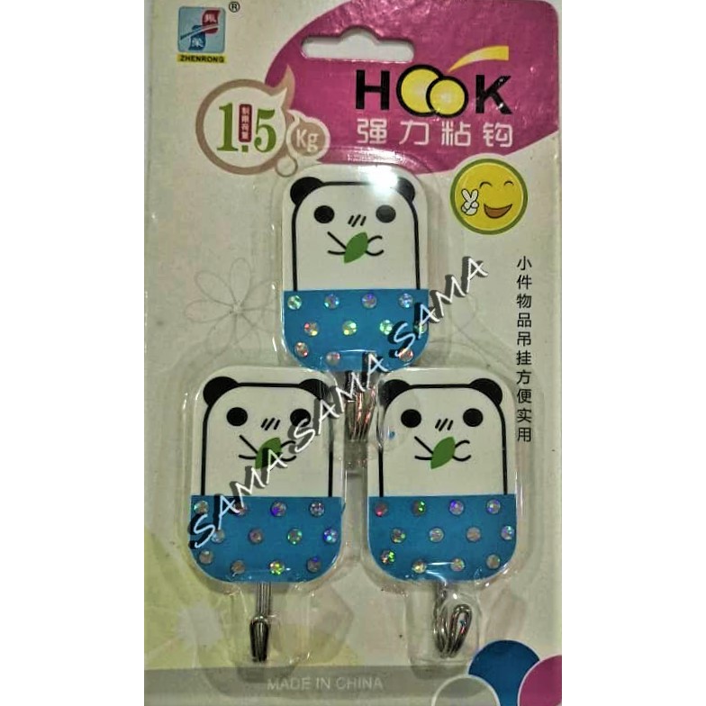 SUPER STICKY WALL HOOK STRONG ADHESIVE HOOK NO DRILLING ADHESIVE HANGER 超强力粘挂钩
