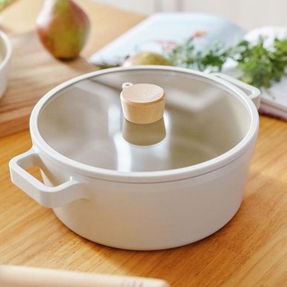 Omocha - FIKA หม้อหูเตี้ย 24 cm + ฝา - (Pot 24 cm + glass lid)