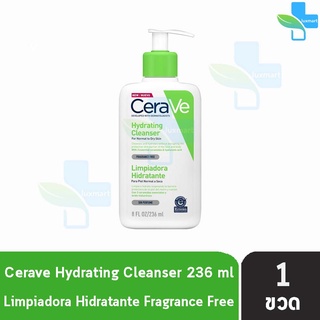 CeraVe Hydrating Cleanser เซราวี ไฮเดรติ้ง คลีนเซอร์ 236 มล. [1 ขวด] ทำความสะอาดผิวหน้าและผิวกาย สำหรับผิวธรรมดา-ผิวแห้ง