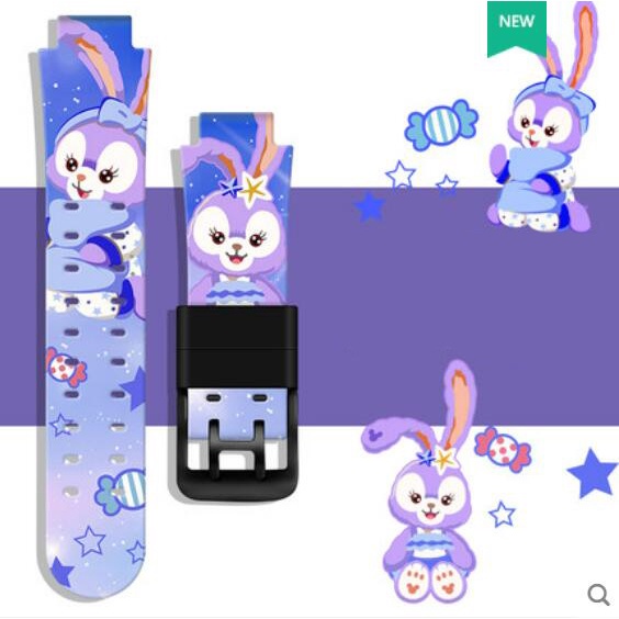 🔥สาย ลายการ์ตูน ระบายอากาศ imoo Watch Phone Z7 Z6 Z2 Z5 สายนาฬิกา Z6 Z2 Z5 สาย imoo Watch strap Imoo Z2 Z1 Z6 imoo watch Z1 Z7
