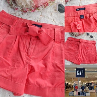 กางเกงขาสั้น GAP size US 6 สีส้ม